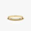 14K 2MM Knife Edge Wedding Band 14K Gold Ferkos Fine Jewelry