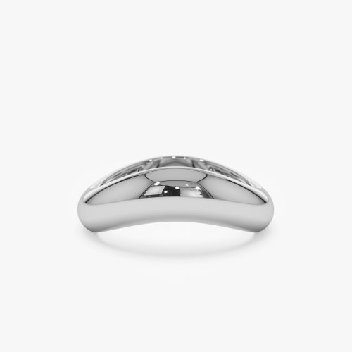 14k Unique Amorphic Shaped Figure Ring Ferkos Fine Jewelry