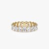 3.5 ctw 14k Prong Setting Full Eternity Oval Shape Lab Grown Diamond Ring - Ember 14K Gold Ferkos Fine Jewelry