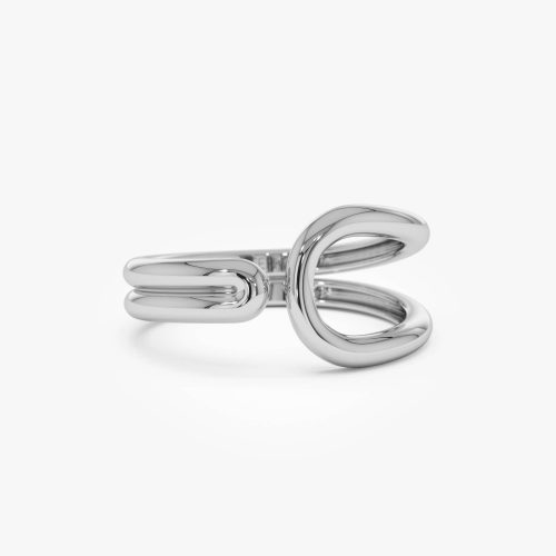 14k Modern Minimalist Statement Ring Ferkos Fine Jewelry