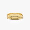 14k Double Dome Band Wedding Ring 14k Gold Ferkos Fine Jewelry